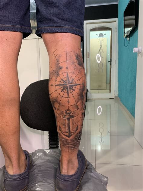 calf tattoos for men